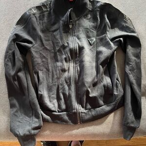 Guess Black Zip-Up Jacket & joggers. Jacket is small and joggers are exsmall.